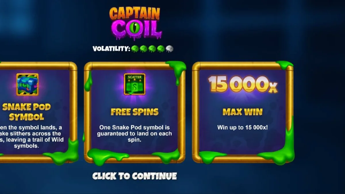 บรรยากาศห้องทดลองสุดลึกลับในเกมสล็อต Captain Coil