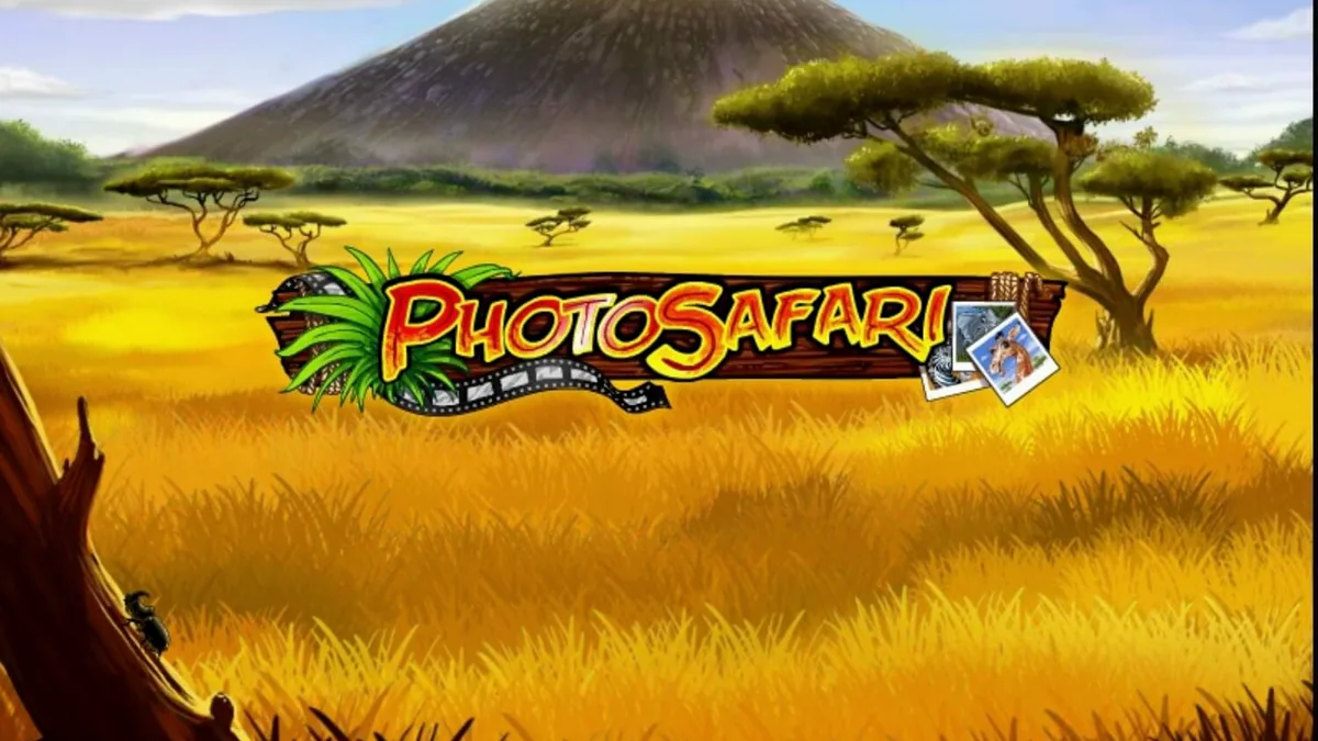 ภาพบรรยากาศเกมสล็อต Photo Safari ที่เน้นธีมการถ่ายภาพสัตว์ป่า